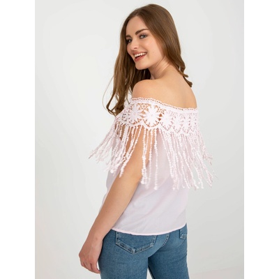 Blouse AT BZ 1801.87 light pink šedá