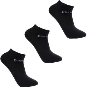 Everlast Юношески чорапи Everlast 3 Pack Trainer Socks Junior - Black
