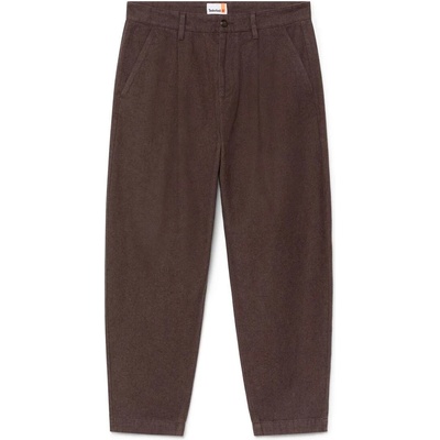 Timberland Мъжки ежедневен панталон Timberland Claremont Herringbone Pleated Chino Pant Casual trousers - Chocolate Brown Yd - размер 40 (EU) (007-4100-0119)
