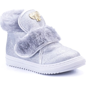 Johns Athletic Детски боти с велкро закопчаване 94 - Сребристи #393517 (393517_Сребрист)