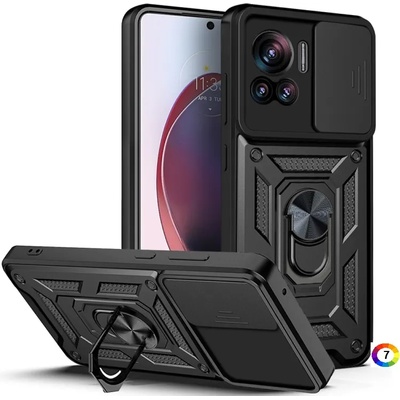 Motorola Edge 30 Ultra Удароустойчив Ring Holder Калъф и Протектор