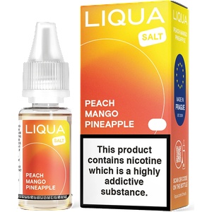  никотинови соли Liqua Salt 10ml Peach Mango Pineapple 10мг