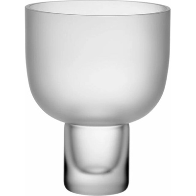 GEJST Skleněná váza Nebl Frosted Small, čirá barva, sklo