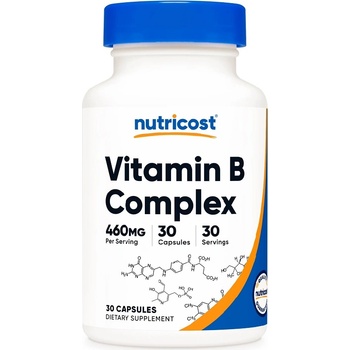 Nutricost Vitamin B Complex, 30 Capsules