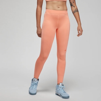 Jordan Women's 7/8 Logo Leggings Crimson Bliss/Rush Orange