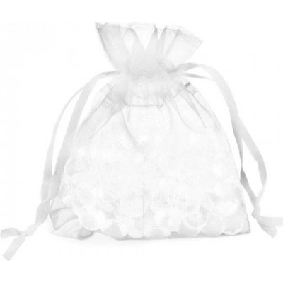Paper Design Dárkový sáček organza 9 x 12 cm - bílá - 9621