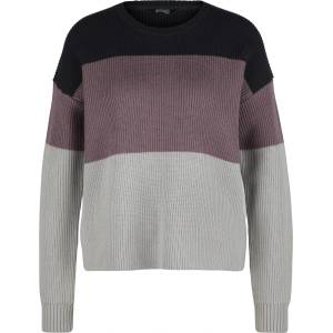 Stoic Дамски вълнен пуловер Stoic Women's Heavy MerinoKnit MMXX. Rutvik Sweater Merino jumper - Black Multi - размер XL (105-5553-0115)