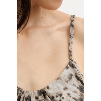 PINKO блуза с презрамки дамска от памук (106868.A3AP)