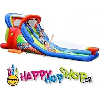 Happy Hop Hot Summer velká vodní dvoj-skluzavka skluzavka