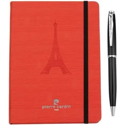 Adrian Органайзър комплект за подарък от тефтер и химикалка червен цвят pcz02