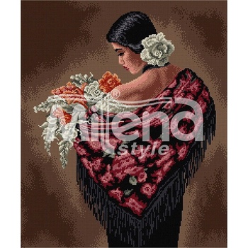 Milena Style Испанско лято - гоблен със схема конци dmc 1: 1