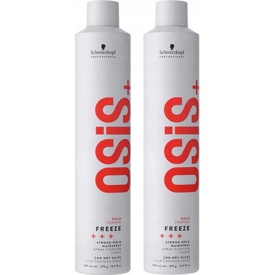 Schwarzkopf Osis+ Freeze lak na vlasy se silnou fixací, 500 ml – Hledejceny.cz
