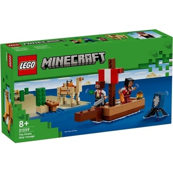 LEGO® Minecraft 21259 Plavba na pirátské lodi