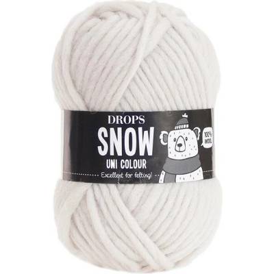 Příze DROPS Snow uni color 88 - křída