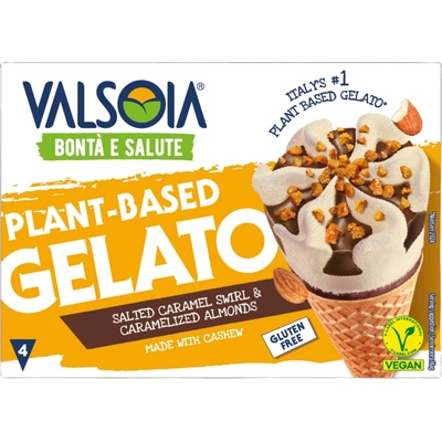 Valsoia Kornút Kešu slaný karamel 4x120ml