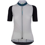 Q36.5 Дамски потник за колоездене Q36.5 Women's Jersey sleeveless L1 Pinstripe Cycling singlet - White (156-1141-0313)
