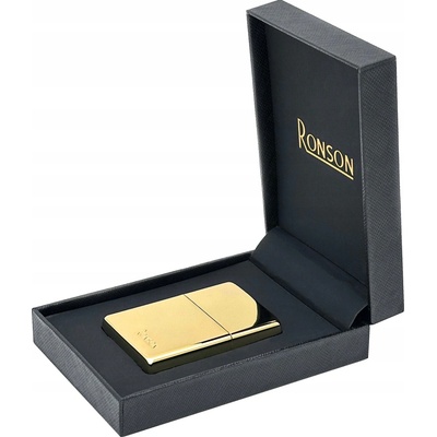 Zapaľovač RONSON GOLD POLISHED Benzínový