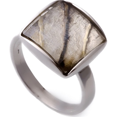 Zlatnictví Zlatíčko Stříbrný prsten Swarowski elements 190.00015