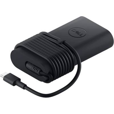 Dell Захранващ адаптер Dell 100W USB-C GaN, AC 100-240V 50/60Hz, европейски кабел - 492-BDPQ (492-BDPQ)