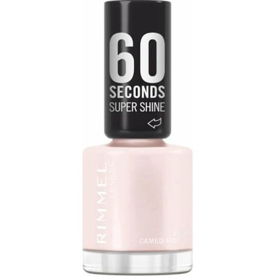 Rimmel London RIMMEL Super Shine 60 Seconds lak na nehty 108 Cameo Rose 8 ml, 108 C. Rose