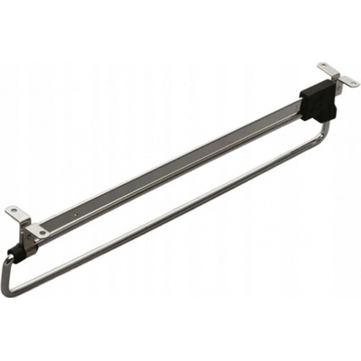 Walteco Výsuvný věšák na ramínka, délka 350mm, chrom/černý , 99352