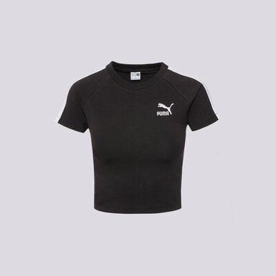 PUMA Тениска Iconic T7 Baby дамски Дрехи Тениски 62559801 Черен M (62559801)
