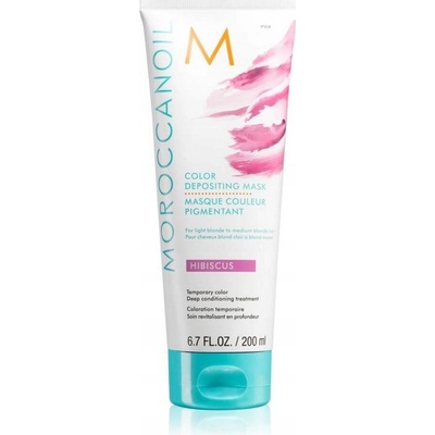 Moroccanoil Hibiscus 200 ml tónovací maska na vlasy