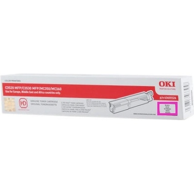 OKI КАСЕТА ЗА OKI C3500/C3520/C3530/MC350/MC360 - Magenta - HIGH CAPACITY - PN 43459370 (43459370)