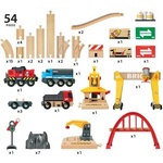 BRIO Карго комплект влакчето и релси (33097)