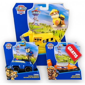 ОФЕРТА: Пес патрул основни превозни средства Ръбъл + Чейс + Зума Безплатно (as_6071214_6071210_6071225)