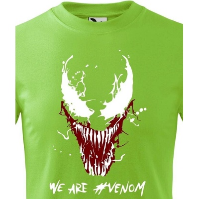 Dětské tričko Venom od Marvel Jablková zelená Canvas Dětské tričko Bezvatriko.cz 1
