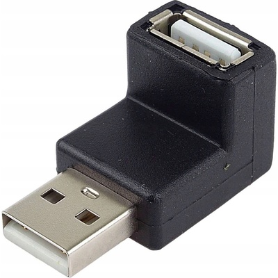 PremiumCord USB redukce A-A, Male/Female 90°, kur-17