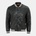 Firetrap Яке Firetrap Men's Faux Leather Button Long Sleeve Quilted Jacket - Black