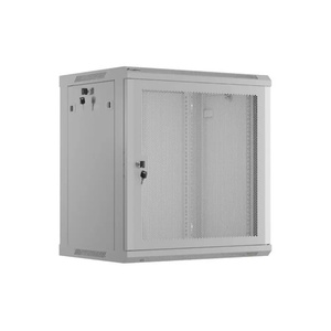 Lanberg Шкаф Lanberg 19"" стенен монтаж 12U/600x450 с перфорирана врата сив (пл (wf01-6412-23s)