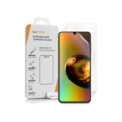 kwmobile 6x Защитно фолио за дисплей за Samsung Galaxy A22 4G - прозрачен