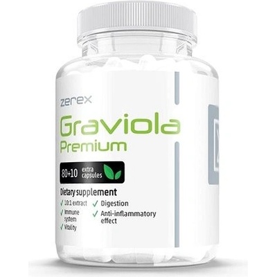 Zerex Graviola Premium 90 kapslí