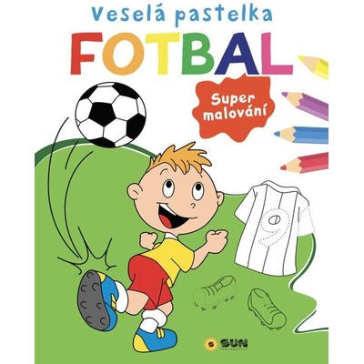 Veselá pastelka Fotbal Supermalování