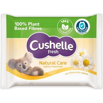 Cushelle Влажна тоалетна хартия 42бр - Natural care (3250)