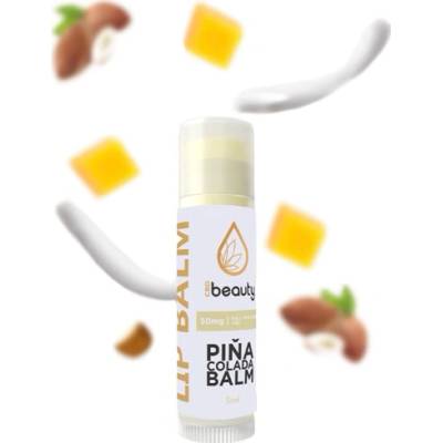 CBD beauty LIP BALM hojivý balzám na rty s vůní piňa colada 5 ml