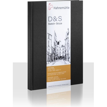 Hahnemühle skicár D&S 140 gsm 80 listov A5 PORTRÉT