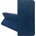 Gigapack Poco M8 Pro / Redmi Note 15 Pro Plus 5G GIGAPACK Ток за изправяне, кожен ефект FLIP, премиум, BLUE BEAUTY (GP-180710)