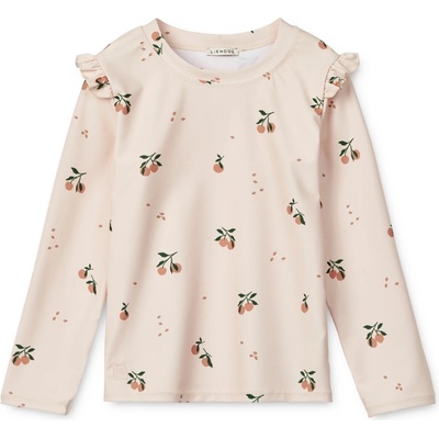LIEWOOD Детска ликра LIEWOOD Kid's Tenley Printed Swim Tee Lycra - Peach / Sea Shell - размер 116 (EU) (750-2492-0315)