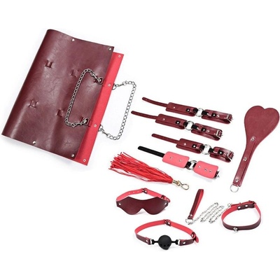 Basic X Handbag luxusná BDSM sada červená