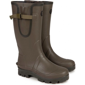 Fox Holínky Neoprene lined Camo/Khaki Rubber Boot