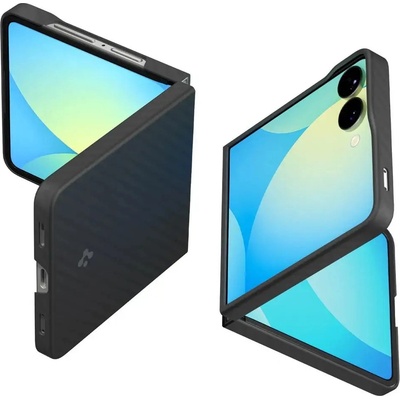Spigen AirSkin Aramid Case за Samsung Galaxy Z Flip 7 - черен (8800283303995)