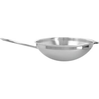 Demeyere DEMEYERE 40850-207-0 APOLLO 7 Wok/Stir-Fry тиган, кръгъл, 32 CM (40850-207-0)