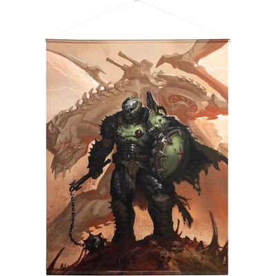 Plátěný plakát DOOM: The Dark Ages - Concept Art – Zboží Dáma