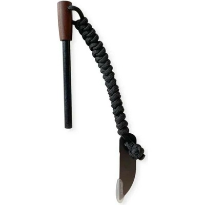 PK M s rukojetí LIGNAMON 35 mm paracordem a škrtadlem knife