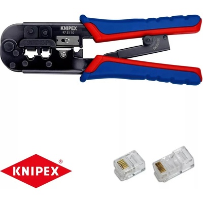 Kleště Knipex 97 51 10 konektorové, WESTERN (WE-6P6C, 6P4C) – Zboží Mobilmania