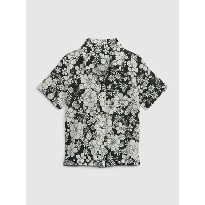 GAP Бебешка ленена риза Gap GAP | Cheren | Момчешки | 74-80